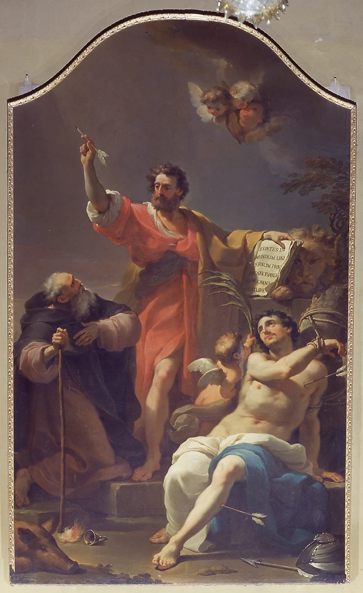 San Marco, San Sebastiano e Sant'Antonio abate - Budrio, Bologna